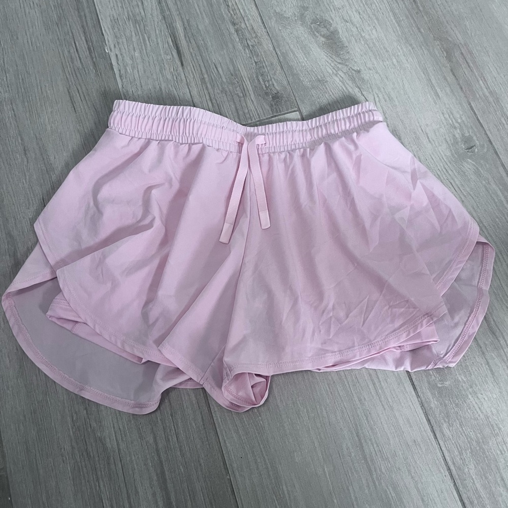 Light Pink Girls Shorts